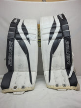 Used Bauer Reactor 4000 Size 32" + 1 White Black Goalie Goalie Leg Pads