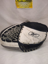 Used RBK Premier Series Reg (Lt Hand) Sz Sr Blk-Svr-Wht Goalie Catcher