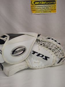 Used TPS Summit 5 Left Sz Sr White Hockey Goalie Catcher