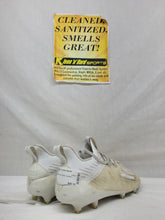 Used adidas White Size 10.5 Low Plastic Football Cleats