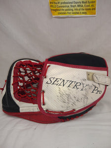 Used Eagle Sentry 2 Pro Reg (Lt Hand) Sz Sr White/Red Ice Hockey Goalie Catcher