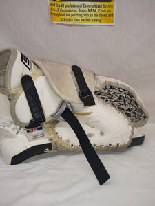 Used Simmons 996 Left Sz Sr White/Black Hockey Goalie Goalie Catcher