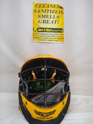 New Cascade XRS Pro (Std. Chin Strap) Size OSFM Baypath Gold/black Mens Helmet