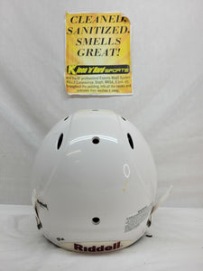 Used Ridell T981 Victor White Size Yth Football Helmet