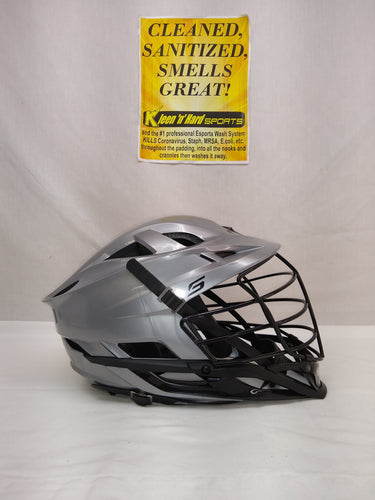 Used Cascade S Size OSFM Grey Mens Lacrosse Helmet