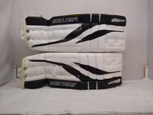 Used Bauer Reactor 4000 Size 32" + 1 White/Black Hockey Goalie Goalie Leg Pads