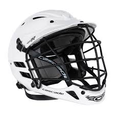 New Cascade CPV-R Size S/M White Mens Lacrosse Helmet