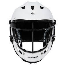 New Warrior Burn Size Jr White Lacrosse Helmet