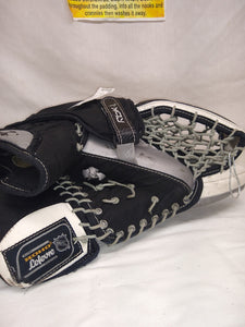 Used RBK Premier Series Reg (Lt Hand) Sz Sr Blk-Svr-Wht Goalie Catcher