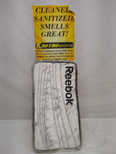 Used Reebok Premier Size Sr Full Right (Lt Hand) White Ice Hockey Goalie Blocker