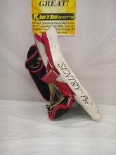 Used Eagle Sentry 2 Pro Size Sr Reg (Rt Hand) White/Red Goalie Blocker