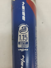 Used Marucci CAT 9 Bat Length-Wgt 32" - 24 oz. (-8) Hybrid USSSA Blue-Red Bat