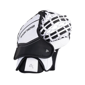 New Bauer Prodigy Reg (Lt Hand) Sz Yth Black/White Ice Hockey Goalie Catcher