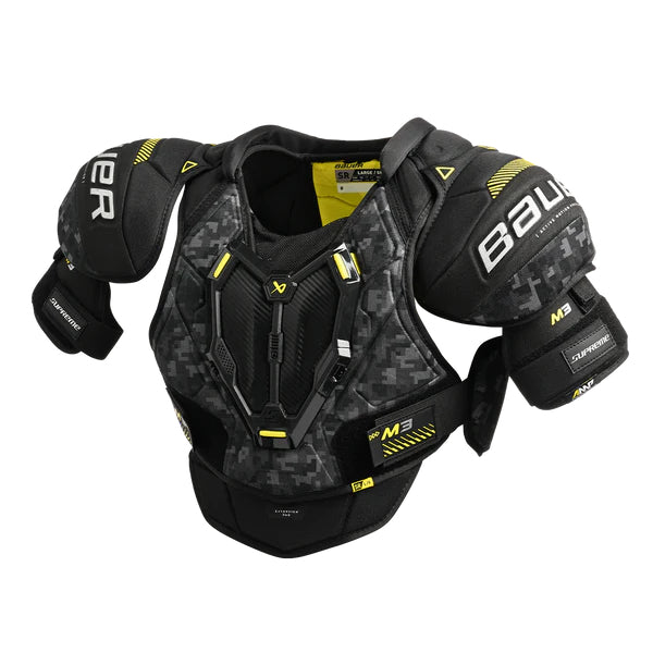 New Bauer Supreme M3 Size Sr Ice Hockey Shoulder Pads