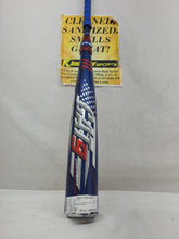 Used Marucci CAT 9 Bat Length-Wgt 32" - 24 oz. (-8) Hybrid USSSA Blue-Red Bat