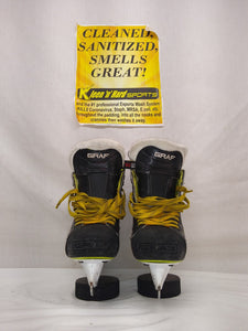 Used Graf Supra G7035 Size 1 R Ice Hockey Skates