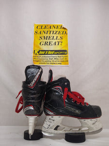 Used Bauer Vapor X500 Size 1 D Ice Hockey Skates