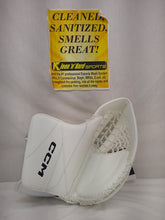 New CCM AXIS 2.9 Reg (Lt Hand) Sz Sr White Ice Hockey Goalie Catcher