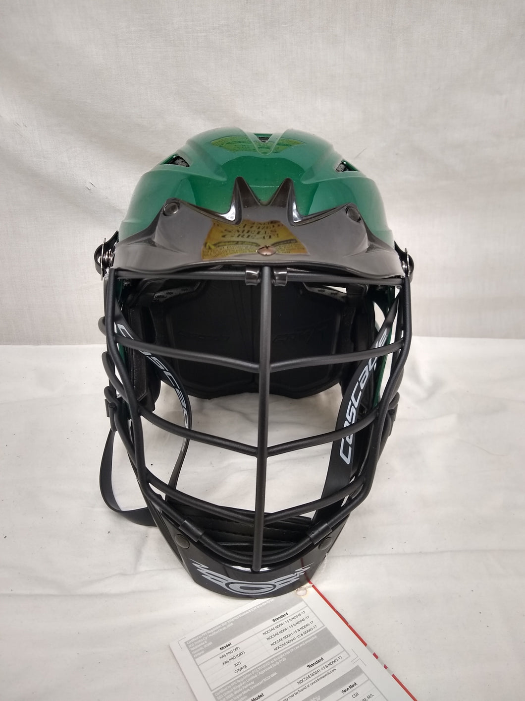 cascade football helmet New Cascade CPV-R Size M/L Forest Green/Black Mens Lacrosse Helmet – Kleen 'N' Hard Sports