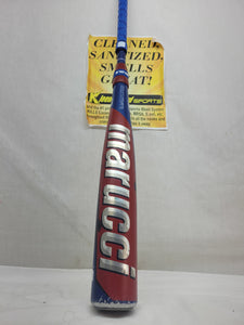 Used Marucci CAT 9 Bat Length-Wgt 32" - 24 oz. (-8) Hybrid USSSA Blue-Red Bat