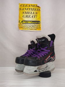 Used CCM Jetspeed FT340 Size 1 Ice Hockey Skates