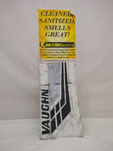 Used Vaughn Velocity VE8 XFP Size Jr Right White Ice Hockey Goalie Blocker