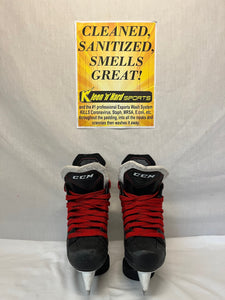 Used CCM Jetspeed FT470 Size 1 D Ice Hockey Skates