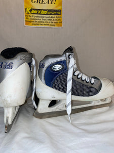 Used CCM Super Tacks 852 Size 1 D Ice Hockey Goalie Skates