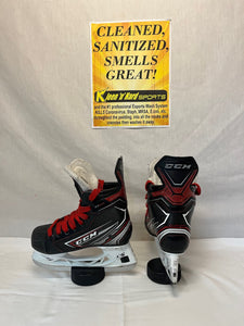 Used CCM Jetspeed FT470 Size 1 D Ice Hockey Skates